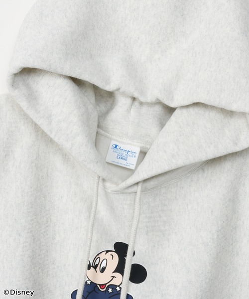 「Champion」 プルオーバーパーカー LARGE ブラック メンズ_画像8