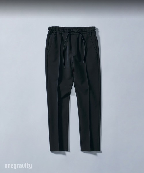 【美品】onegravity ワングラビティ　ストレッチパンツ　黒　Sサイズ onegravity（ワングラビティ） ONE GRAVITY TAPERED TRACK PANTS