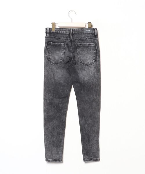 「stradivarius」 スキニーデニムパンツ 38 ブラック レディース_画像2
