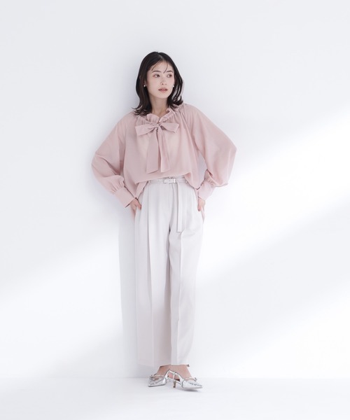 ワイドパンツ パンツ 「Oggi.jp掲載」「ちょうど、いい服」はいたら沼！美脚ワイドパンツ レディースの画像
