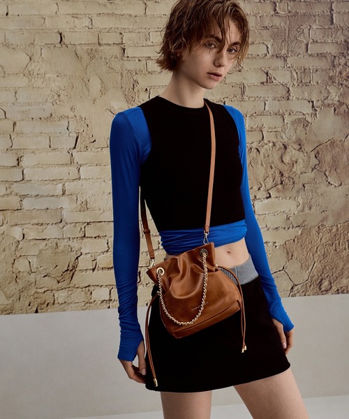 CHARLES&KEITH Arya アリアダブルハンドルクロスショルダーバッグ CHARLES ＆ KEITH（チャールズ&キース） ショルダーバッグ バッグ Arya
