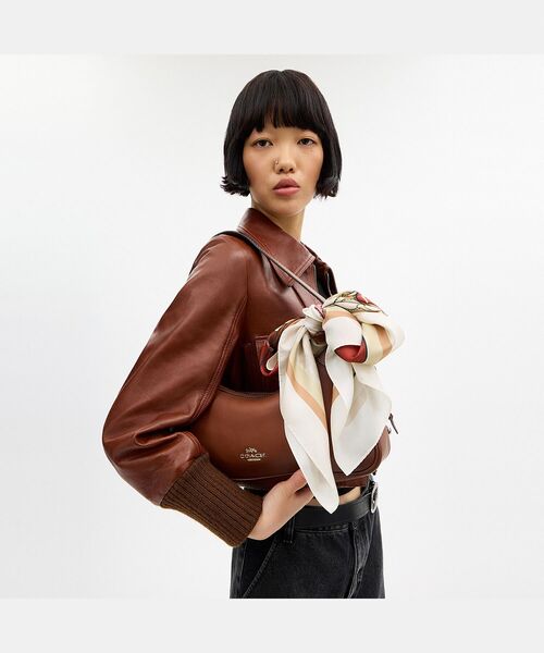 COACH（コーチ） スカーフ バンダナ スタックド タビー バッグ