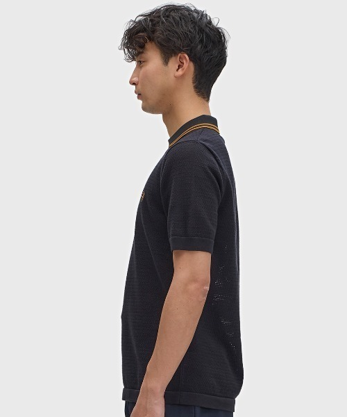 FRED PERRY（フレッドペリー） ポロシャツ 半袖 Pointelle Knitted
