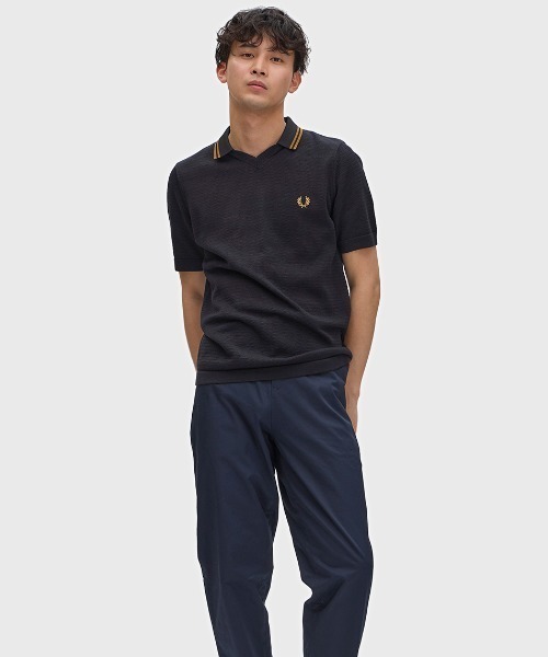 FRED PERRY（フレッドペリー） ポロシャツ 半袖 Pointelle Knitted
