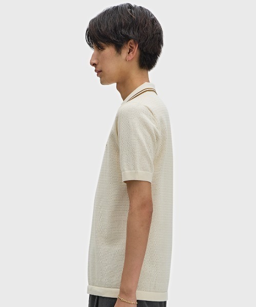 FRED PERRY（フレッドペリー） ポロシャツ 半袖 Pointelle Knitted