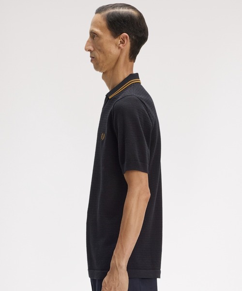 FRED PERRY（フレッドペリー） ポロシャツ 半袖 Pointelle Knitted