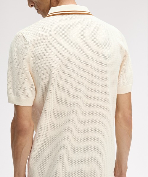 FRED PERRY（フレッドペリー） ポロシャツ 半袖 Pointelle Knitted