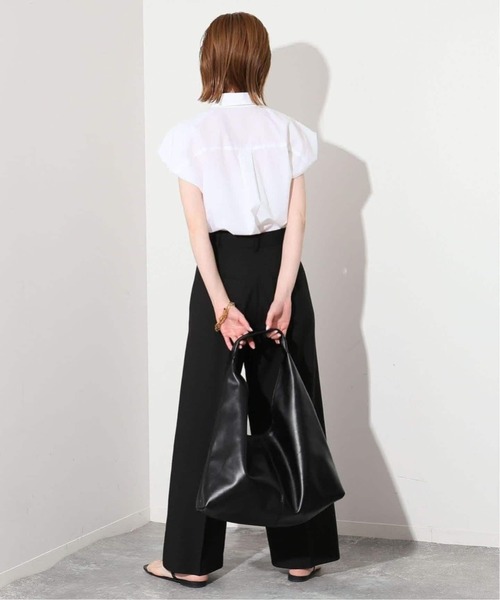 スローブ イエナ トライアングルBAG トートバッグ ワンショルダー ブラック SLOBE トライアングルBAG（トートバッグ）｜SLOBE IENA