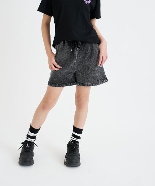 chacoco34★新品 ピンクラテ★ストレッチイ－ジ－パンツ 140 PINK-latte（ピンクラテ） パンツ イージーショートパンツ キッズ 子供