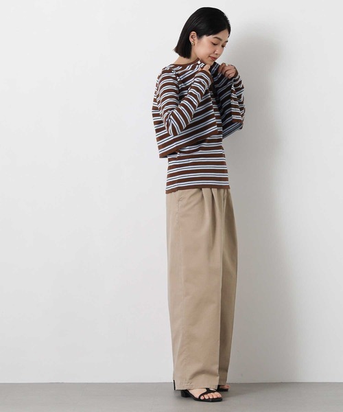 Le Minor（ルミノア） ワイドパンツ パンツ ルミノアM52チノパンツ