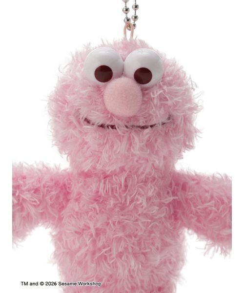 ピンクエルモ SESAME STREET（セサミストリート） キーホルダー ぬいぐるみチャーム