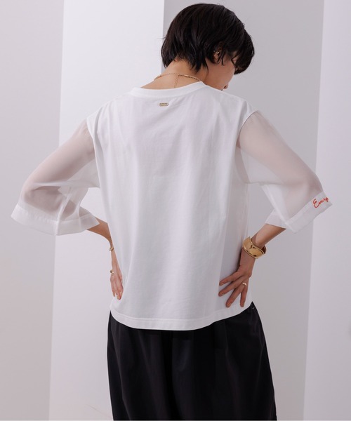「Eimee Law」 半袖Tシャツ 38 ブラック レディース_画像5