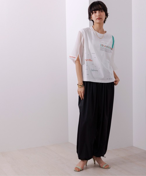 「Eimee Law」 半袖Tシャツ 38 ブラック レディース_画像7