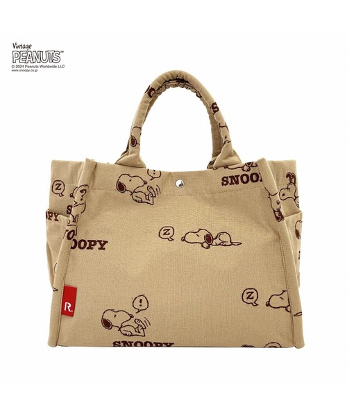「Vintage PEANUTS」 トートバッグ FREE グレー レディース_画像4