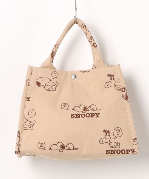 「Vintage PEANUTS」 トートバッグ FREE グレー レディース_画像6