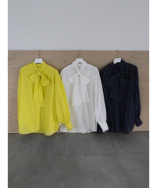 「Katrin TOKYO」 長袖シャツ FREE イエロー レディース_画像2