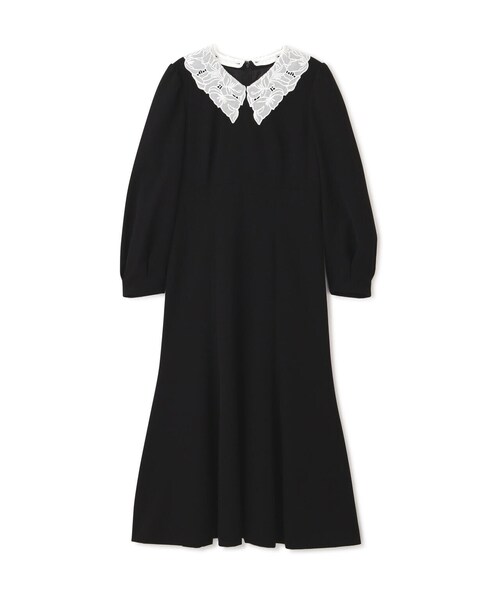 「PROPORTION BODY DRESSING」 長袖ワンピース MEDIUM ダークグレー レディース_画像2