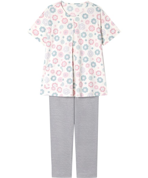 PETIT BATEAU（プチバトー） パジャマ ルームウェア ハートプリント