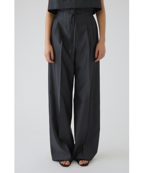 RIM.ARK スラックス パンツ Mannish high waist easy PT マニッシュ
