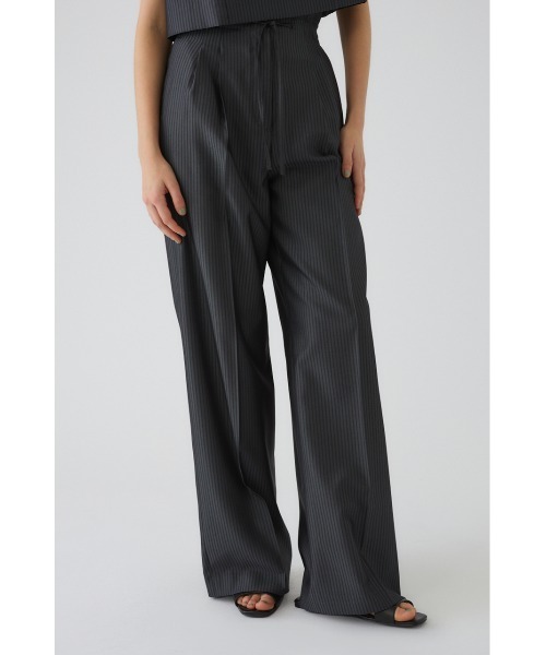 RIM.ARK スラックス パンツ Mannish high waist easy PT マニッシュ