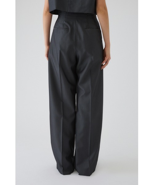 RIM.ARK スラックス パンツ Mannish high waist easy PT マニッシュ