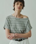 tシャツ 半袖 Off Shoulder Cu...の詳細画像4