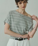 tシャツ 半袖 Off Shoulder Cu...の詳細画像5
