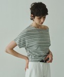 tシャツ 半袖 Off Shoulder Cu...の詳細画像2