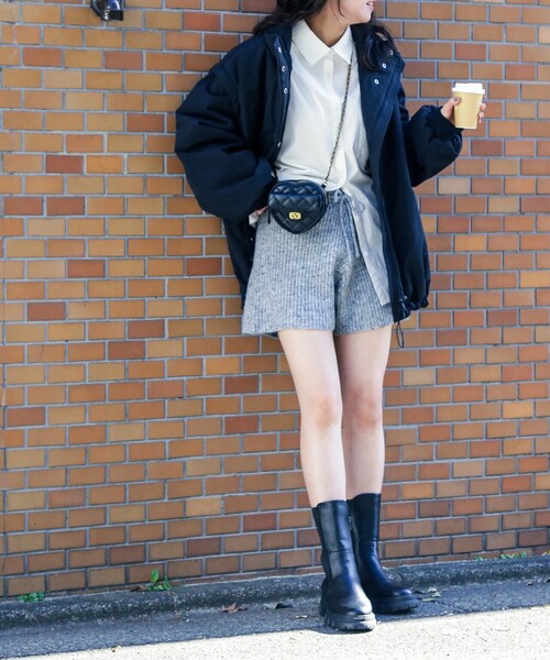 「FREE'S MART」 ショートパンツ FREE モカ レディース_画像3