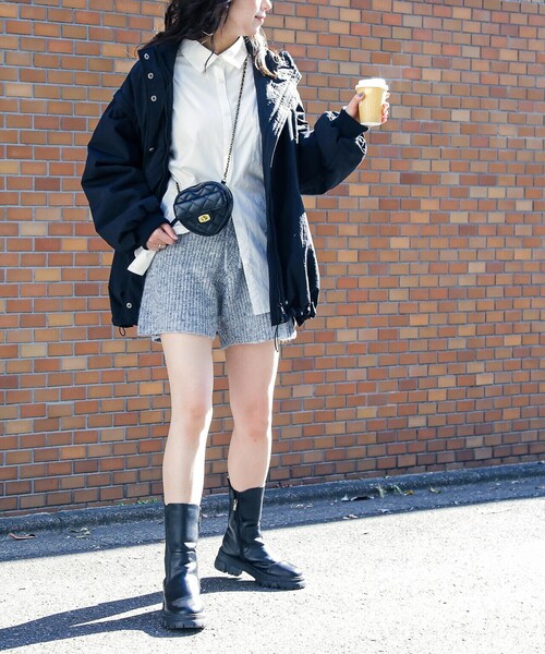 「FREE'S MART」 ショートパンツ FREE モカ レディース_画像9