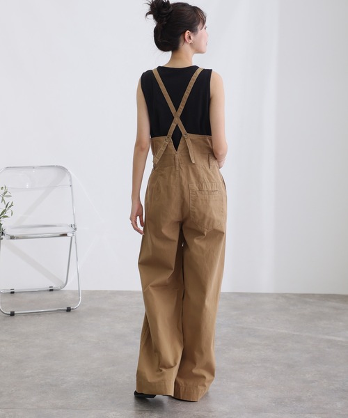 「ElegChic」 チノパンツ L ベージュ レディース_画像8