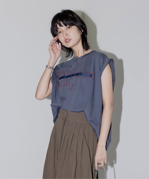 「Eimee Law」 半袖カットソー FREE オフホワイト レディース_画像6