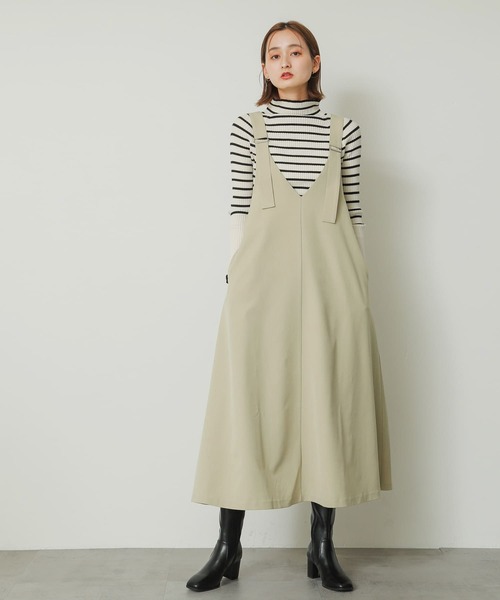 「SENSE OF PLACE by URBAN RESEARCH」 サロペットスカート ONE ベージュ レディース_画像7