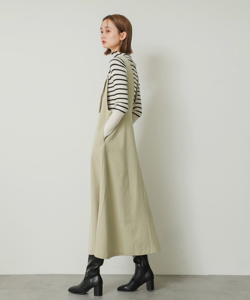 「SENSE OF PLACE by URBAN RESEARCH」 サロペットスカート ONE ベージュ レディース_画像8