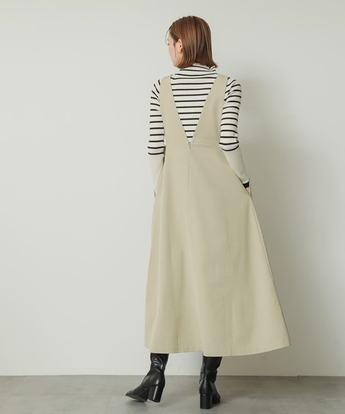 「SENSE OF PLACE by URBAN RESEARCH」 サロペットスカート ONE ベージュ レディース_画像9