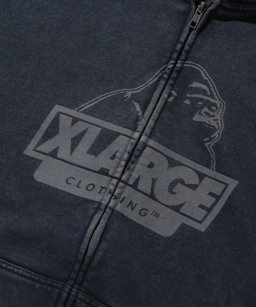 XLARGE（エクストラ ラージ） パーカー WASHED SLANTED OG ZIP HOODED