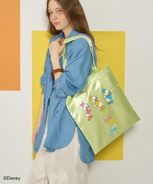 【希少】90s MICKEY & CO. クリアトートバッグ タグ付 AMERICAN HOLIC（アメリカンホリック） トートバッグ