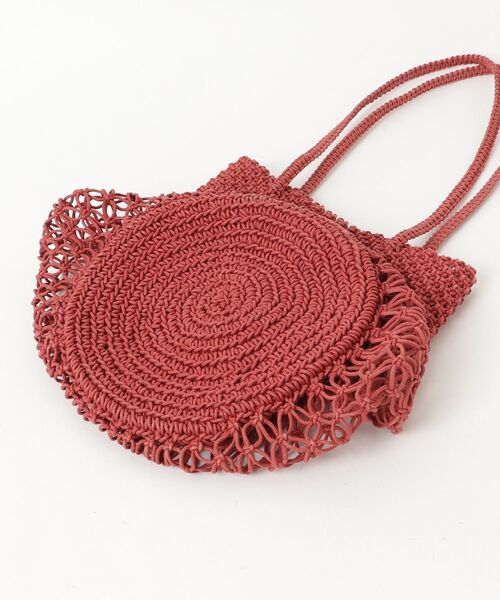 「The Bagmati」 トートバッグ - レッド レディース_画像3