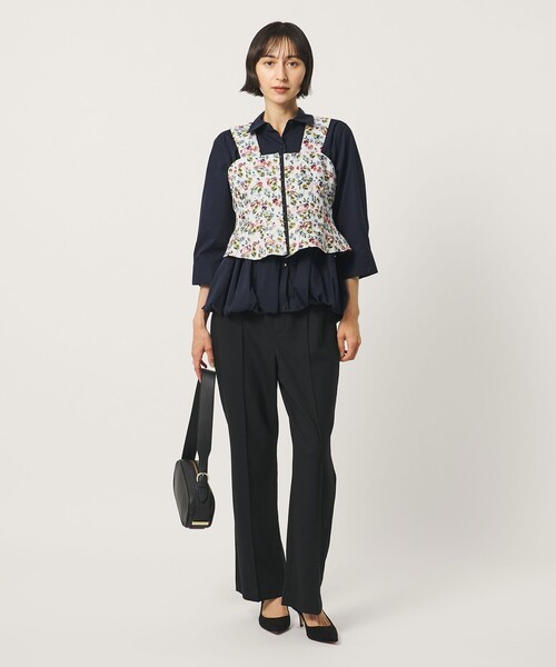 UNITED ARROWS（ユナイテッドアローズ） ベスト ジレ カラー フラワー