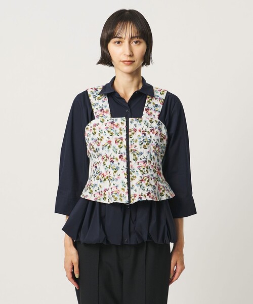 UNITED ARROWS（ユナイテッドアローズ） ベスト ジレ カラー フラワー