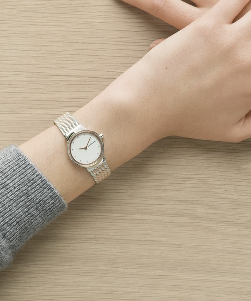 SKAGEN 腕時計 スカーゲン レディース アナログ ステンレス