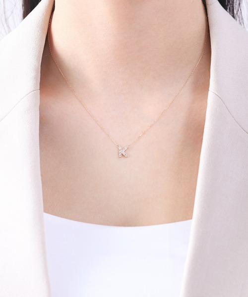 ESTELLE ネックレス K10 イエローゴールド ダイヤモンド