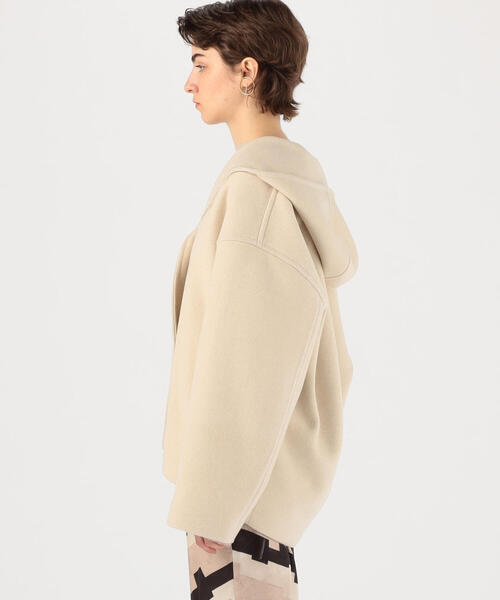 DES PRES（デプレ） アウター ニューモッサ フーデッドショートコート