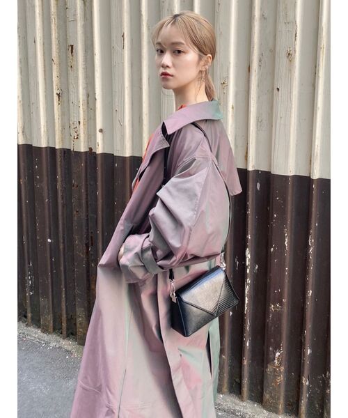 MURUA（ムルーア） コート トレンチコート タックスリーブシャンブレー