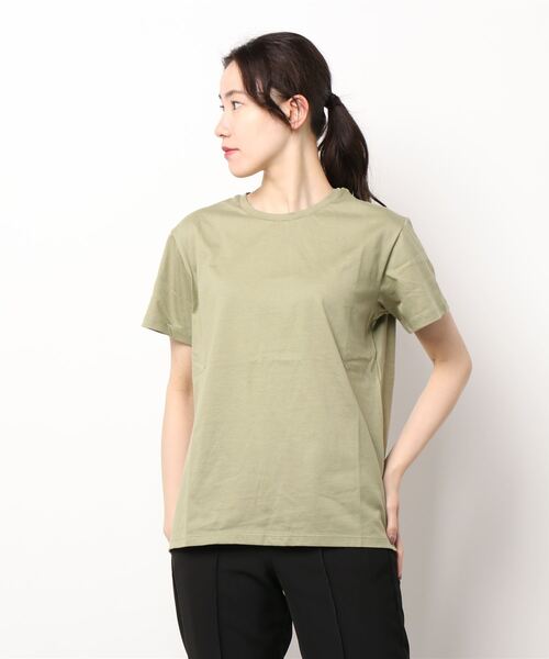 tシャツ コンビネーションTシャツ レディース STARTER ショート丈 リンガープリントTシャツ / レディース チビ