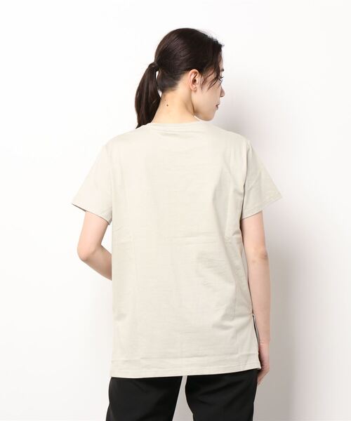 tシャツ LISS レディース 配色ライン オーバーサイズTシャツ[品番：KH000015580]｜VIVID