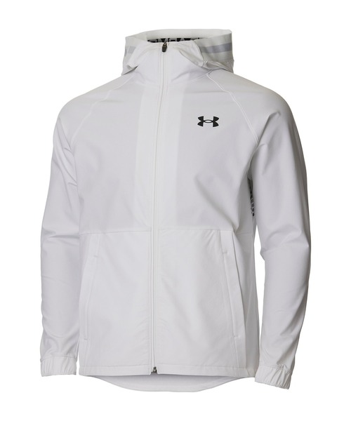 ＊新品＊トレーニングウーブンアウター UAブラッシュドウーブン ジャケット UNDER ARMOUR（アンダーアーマー） コート ジャケット UAブラッシュド