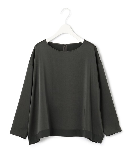 未使用品　ICB 【洗える】 Calm ブラウス ICB ブラウス シャツ 「WEB限定カラーあり・洗える」Calm プル