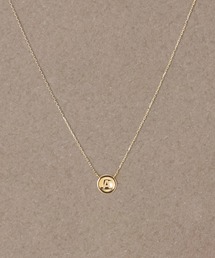 JUPITER ネックレス 入学式 「K10」イニシャルコインネックレス