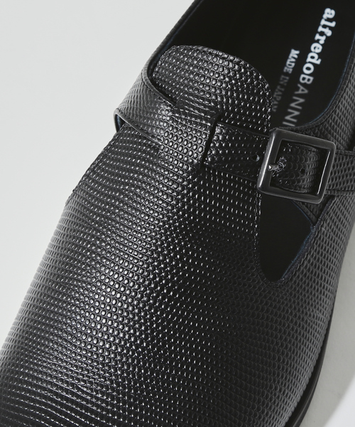 alfredoBANNISTER（アルフレッドバニスター） スリッポン 「リザード型